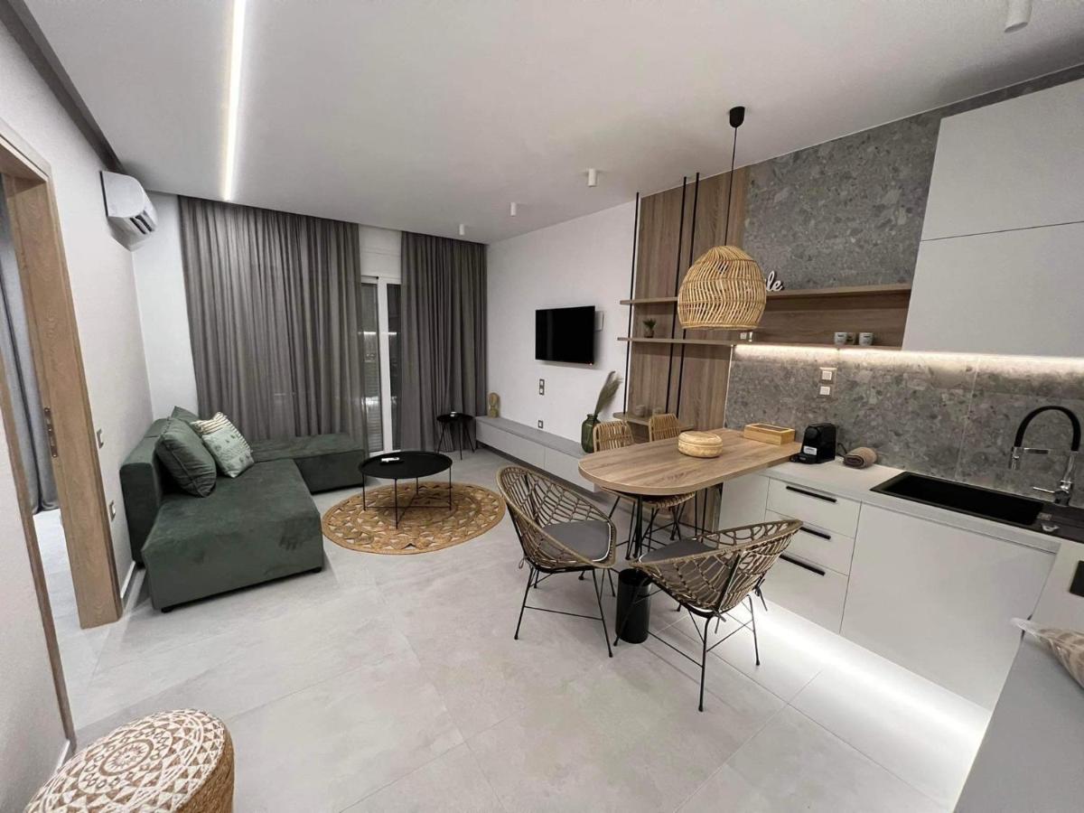 Aelia Apartments Makrýgialos Eksteriør bilde